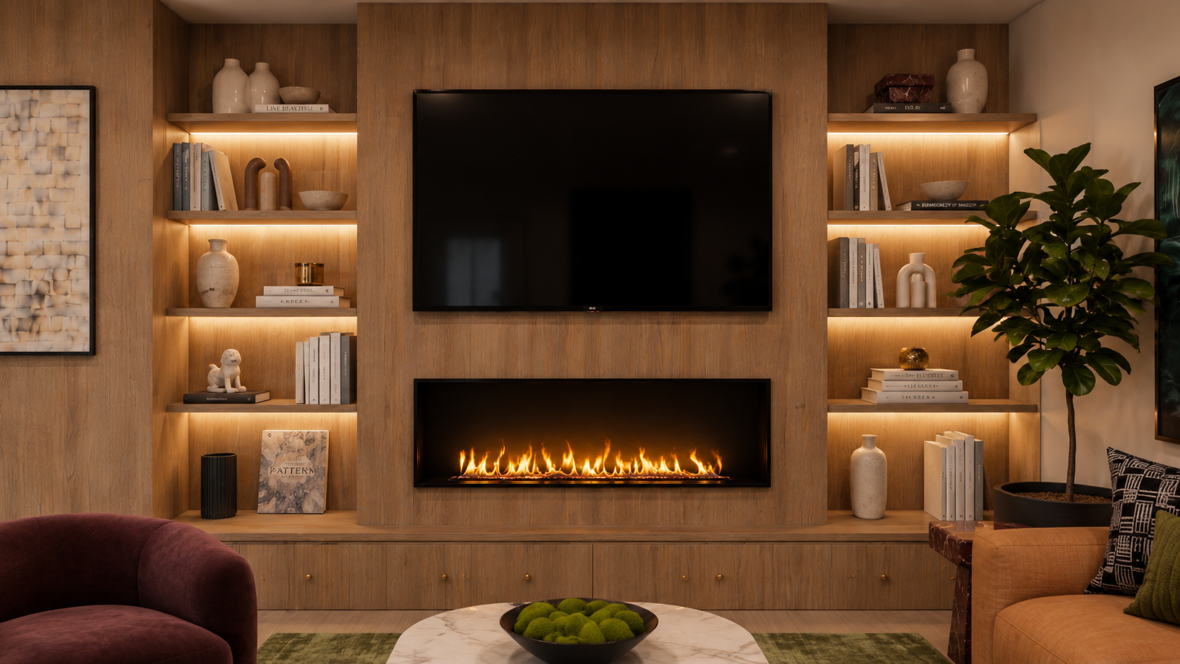 A styled interior space by SimplyAndrea